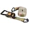 Keeper 27'X2" Ratchet Tie-Down, J-Hks, Camo, 3,333Lbs WLL 47372 - alternate 2
